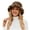 Brown, variant on Winter Bucket Hats for Woman Leopard Printed Fluffy Faux Fur Hat Plush Warm Fisherman Hats Daily Outdoor