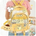 thumbnail image 2 of NewSanrioKuromiBackpackShoulderBagPompompurinMyMelodyStudentsSchoolBagLargeCapacityCartoonCuteSchoolBag, 2 of 4