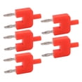 thumbnail image 3 of Dual Banana Plug, High Accuracy Technology Widely Used 2 Way Banana Plug  For Electronic Instruments Red,Black, 3 of 8