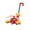 Rouge, variante sur Bunblic Chariot Jouet Avion Dessin Animé Jouet d'Équilibre Homard Développe les Habiletés Motrices Chariot Jouet Poussé à la Main Avion Poussoir pour Enfants Bébés, Jaune