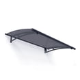 thumbnail image 2 of Palram - Canopia Aquila 1500 5' x 3' Acrylic/Galvanized Steel Awning - Gray/Solar Gray, 2 of 9