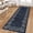 Blue, variant on Washable Runner Rug 2x6 Runner Modern Non Slip Kitchen Rug Floral Farmhouse Low Pile Entryway Runner Soft Bathroom Rugs Stain Resistant Carpet for Bedroom Hallway Laundry 2'x6' Navy