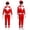 Red, variant on Cosplay Jumpsuit Bodysuit Full Body Spandex Style Soft Brushed Fabric Hidden Zipper for Halloween Party Comic Con Stage Performance for Boys and Girls Black 150