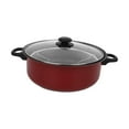 thumbnail image 2 of relayinert Nonstick Deep Frying Pan Oil Fryer Cooking Pan Pot Milk Deep Pot Fryer, 2 of 6