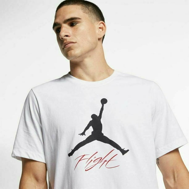 Nike Air Jordan Flight White/Black/Red Men's T Shirt Size M - Walmart.com