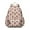 German Shepherd, variant on German Shepherd with Flowers Backpack for School,Cute School Bag,Schoolbag with Adjustable Shoulder Straps & Padded Back,13.4"x11"x4.7"