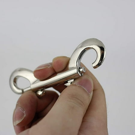 

Double Ended Bolt Snap Hooks Heavy Duty Trigger Chain Marine Grade Metal Clips
