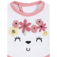 thumbnail image 2 of Gerber Baby Girl Terry Bibs, 3 (One Size), 2 of 7