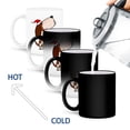 thumbnail image 4 of 3drose, Fun Cool Basset Hound Dog with Christmas Gift Cartoon, 11oz Magic Transforming Mug, 4 of 7