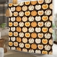 thumbnail image 2 of Tchckioa 47x72 Inch Autumn Harvest Shower Curtain for Bathroom Decor,Waterproof Hooks Bath Curtain, 2 of 6