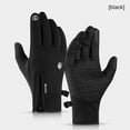 thumbnail image 1 of Agiferg Unisex Outdoor Waterproof Windbreak Gloves Winter Screen Plus Velvet Gloves, 1 of 2