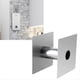thumbnail image 2 of Manguito de Pared de Ventilación Directa de Acero Inoxidable para Calentadores de Agua, Manguito de Pared de Acero Inoxidable para Calentadores de Agua, 2 of 6