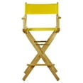 thumbnail image 3 of "30" Director's Chair Natural Frame-Yellow Canvas", 3 of 12