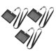 thumbnail image 5 of BESTYASH 3Jgo Protector De Tarjetas Trabajo Con Fundas Claras Y Lanyard Negro Para Identificación, 5 of 8