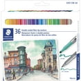 thumbnail image 3 of STAEDTLER Double Ended Markers, Fiber-Tip, Assorted Colors, 36 Count, 3 of 3