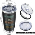 thumbnail image 3 of Funny Office Gifts for Boss - Gag Gift for Coworker Employer Christmas Humor Work Gift for Co-worker Supervisor Boss Lady Team Leader, 20 Oz Vacuum Insulated Tumbler, 3 of 6