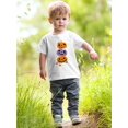thumbnail image 2 of Funny Spooky Pumpkin Stack T-Shirt Infant -Image by Shutterstock,  12 Months, 2 of 4