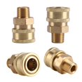 thumbnail image 2 of Adaptador de conexión de liberación rápida de 3/8 pulgadas a conector de manguera de pistola de lavado a presión de rosca métrica M22, 2 of 8