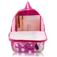 thumbnail image 5 of Disney Minnie Mouse Backpack With Lunch Box for Kids  Insulated Lunch Bag Lunch Box for Girls, Boys, Toddlers  14" Backpack for School and Reusable Lunchbox, 5 of 6