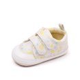 thumbnail image 6 of THDHVS Toddler Sneakers,Shoes for Girls,Toddler Summer Toddler Shoes Wear Non-slip Breathable Sports Soft Soled Cloth Shoes Yellow 6-9 Months, 6 of 9