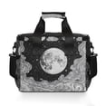 thumbnail image 7 of FORMRS Insulated Cooler Bag 24 Cans Capacity Soft Leakproof Lunch Box with Side Pockets, Black Moon, 7 of 7