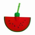 thumbnail image 3 of PEONAVET A Cup Fruit Watermelon Cup Shaped Straw Cup Plastic Beverage Milk Tea Cup, 3 of 3