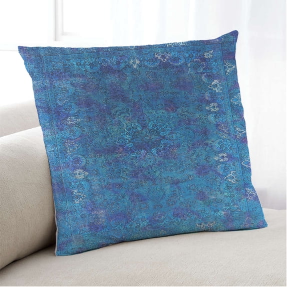 Ahgly Company Indoor Square Mid-Century Modern Throw Pillow, 18 inch by 18 inch
