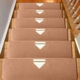 thumbnail image 4 of Wooden Step Avoid Slip Carpet Stair Tread Indoor 22'X3 'stair Tread Rubber Assist Stair Tread Washable And Reusable Stair Tread Mat Suitable For The Elderly, 4 of 6
