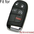 thumbnail image 2 of Funda protectora de silicona para llavero inteligente, funda para mando a distancia de entrada sin llave para Jeep Grand Cherokee Compass Dodge Challenger Charger D 2018 2019 2020 2021, 2 of 5