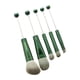 thumbnail image 1 of Juego de 5 brochas para maquillaje de ojos, brochas para maquillaje, brochas para rubor, brochas para difuminar polvos faciales. Verde, 1 of 9