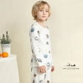 thumbnail image 1 of Conjunto de pijama de manga larga para niño y bebé, ropa de dormir suave de dibujos animados, dinosaurio, Navidad, primavera y otoño, 1 of 4