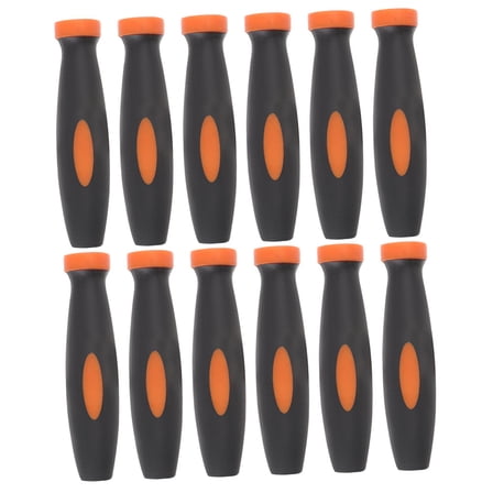 LIOOBO 12Pcs Ergonomic Rubber Handle for File Handles in Hammer Use
