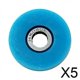 thumbnail image 1 of 5xRoller Prensatelas Reemplazo Duradero Rueda De Goma Prensatelas Piezas, 1 of 10