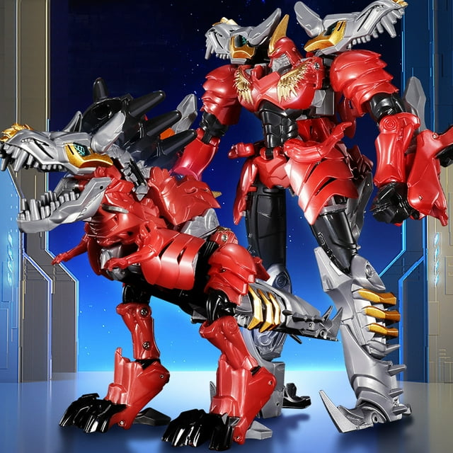Transformation Toys for Boys Anime Robot Car Action Figure Plastic ABS Cool Movie Robot Car Aircraft Engineering Model Toy Gift