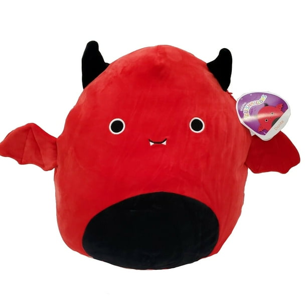Squishmallows Halloween 2021 Dante Red Devil Bat 16" RARE