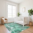 thumbnail image 7 of Addison Rugs Mayfield Premium Machine Washable Transitional Modern Teal Rectangle Rug, 10' x 14', 7 of 7
