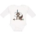 thumbnail image 3 of Inktastic Raccoon Woodland Tribal Arrow Boys or Girls Long Sleeve Baby Bodysuit, 3 of 5