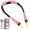Pink, variant on c Neck Reading Light, Rechargeable Book Light for Reading in Bed, 3 Colors & 3 Brightness Dimmable, Bendable Neck Light 80H Lasting, Portable Book Light for Reading, Silver Gray