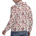 thumbnail image 3 of Hoodies for Men - lifebuoy anchor rudder Long Sleeve Comfrt Men'S Fashion Hoodies & Sweatshirts, Sweatshirts for Men Hoodies Pullover Clothing Clothes with Pouch, 3 of 7