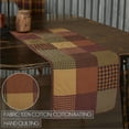 thumbnail image 4 of VHC Brands, Heritage Farms, Cotton, 13x36, Quilted Runner, Red, 4 of 6
