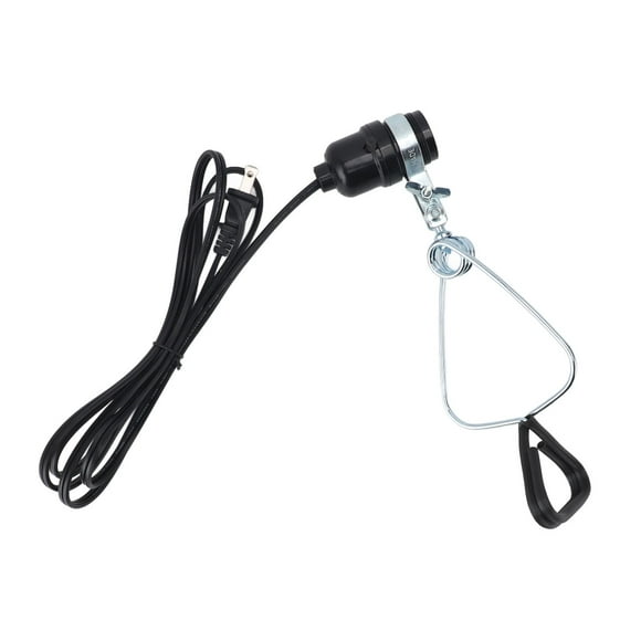Reptile Heat Lamp Shade, Easy Installation US Plug 110V Reptile Pet Heating Lamp Shade for Snake