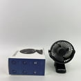 thumbnail image 5 of DRIFWINElectric fans,Small Clip on Fan, 2 Speeds USB Fan Powerful PersonalDesktop Table Fan, Clip & USBDesk Fan with Sturdy Clamp, 360° Rotate UltraQuiet operation (Black), 5 of 10