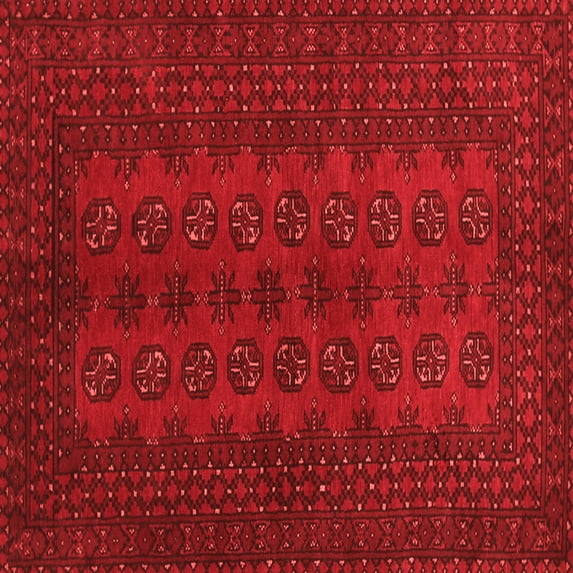 Ahgly Company Indoor Square Persian Red Traditional Area Rugs, 3' Square