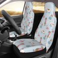 thumbnail image 2 of Yiaed Cute Snowflake Dachshund Print Car Seat Covers,Universal Auto Seats Protector Fits for Car,SUV Sedan,Truck,Automotive Seat Covers & Accessories(Two packs), 2 of 7
