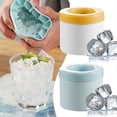 thumbnail image 1 of 2x cylindrical ice tray silicone ice maker cup--, 1 of 5