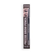 Revolution Precise Brow Pencil, Ultra-Fine, Dual-Sided Eyebrow Color, Warm Medium Brown