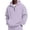 03# Light Purple, variant on Qwertyu Big and Tall Hoodies for Men Crew Neck Long Sleeve Quarter Zip Up Sweatshirt Fall Winter Casual Loose Pullover Hoodies with Pockets Royal Blue L