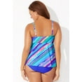 thumbnail image 6 of Swimsuits for All Smocked Bandeau Tankini Set, 6 of 6