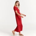 thumbnail image 4 of Luniro Womens Summer Casual Dress A-line Tiered Beach Flowy Maxi Dresses 2026 Trendy Outfits, 4 of 14