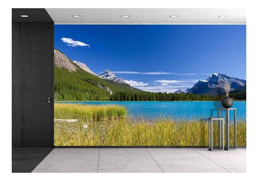 Wall26 Beautiful Canadian Landscape Lake with Turquoise Blue Water